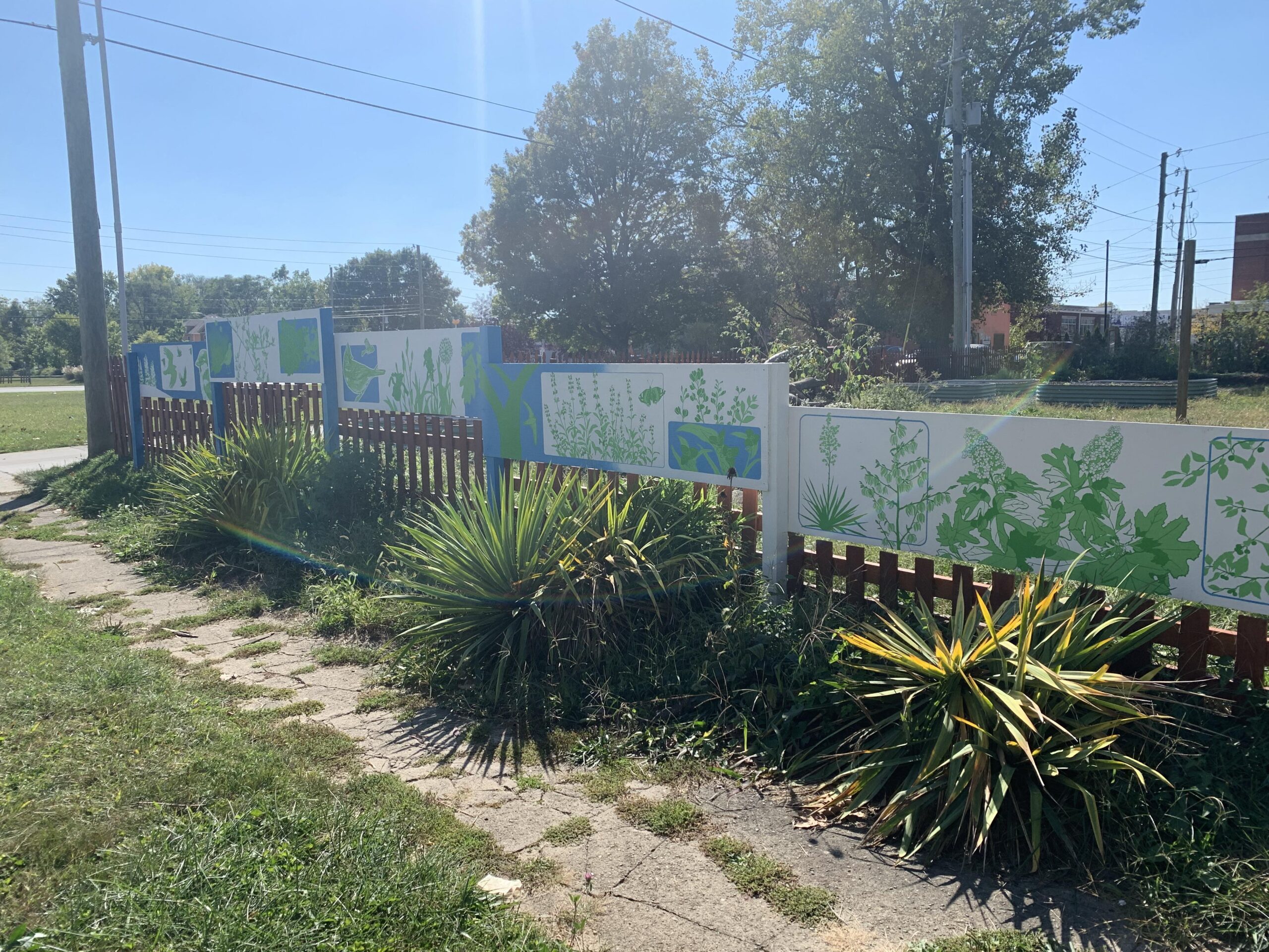 Englewood Neighborhood Association Garden Wall